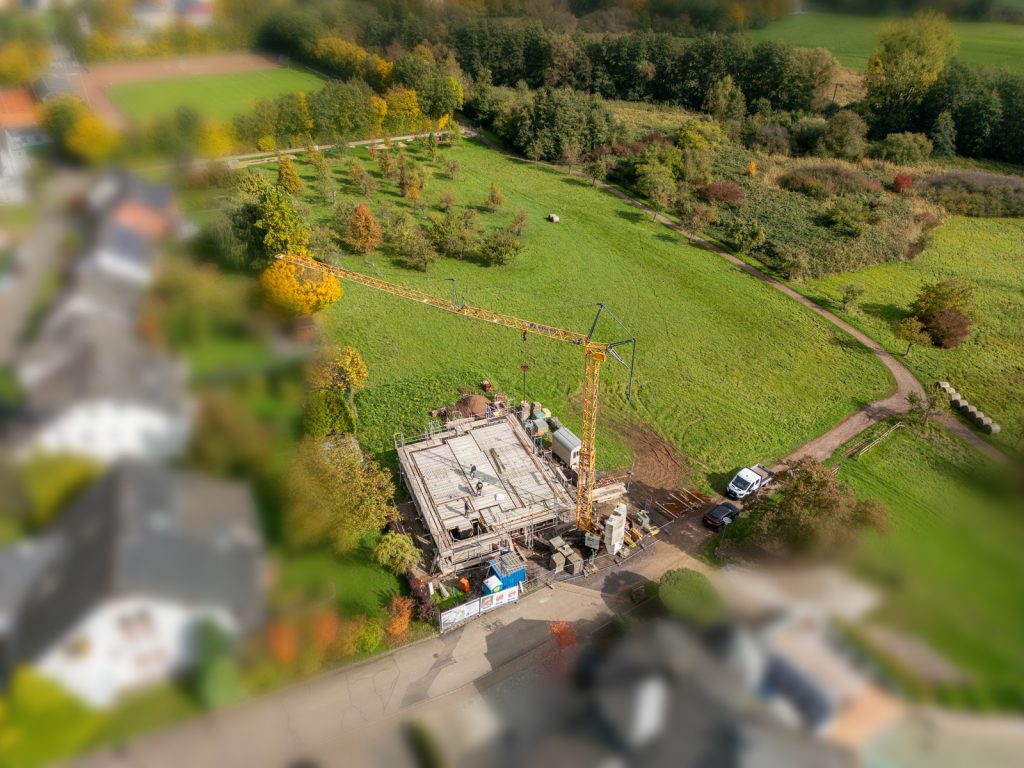 Am Kapellchen Föhren - Rohbauarbeiten