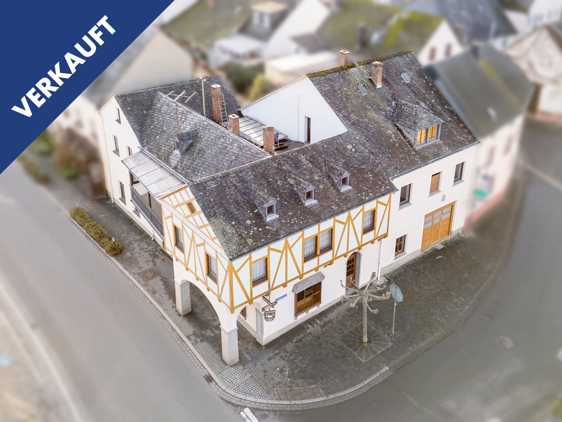 Verkauft: Wohn- und Geschäftshaus in zentraler Ortslage von Trittenheim/Mosel