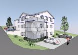 Zügiger Baufortschritt // Richtig wohnen, besser leben // ETW 4 // Neues Projekt mit 5 modernen und attraktiven ETW in Trittenheim/Mosel - 3D Visualisierung